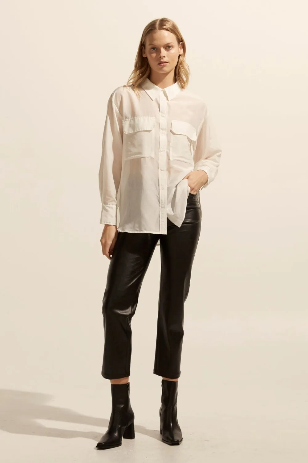 abroad top - cream