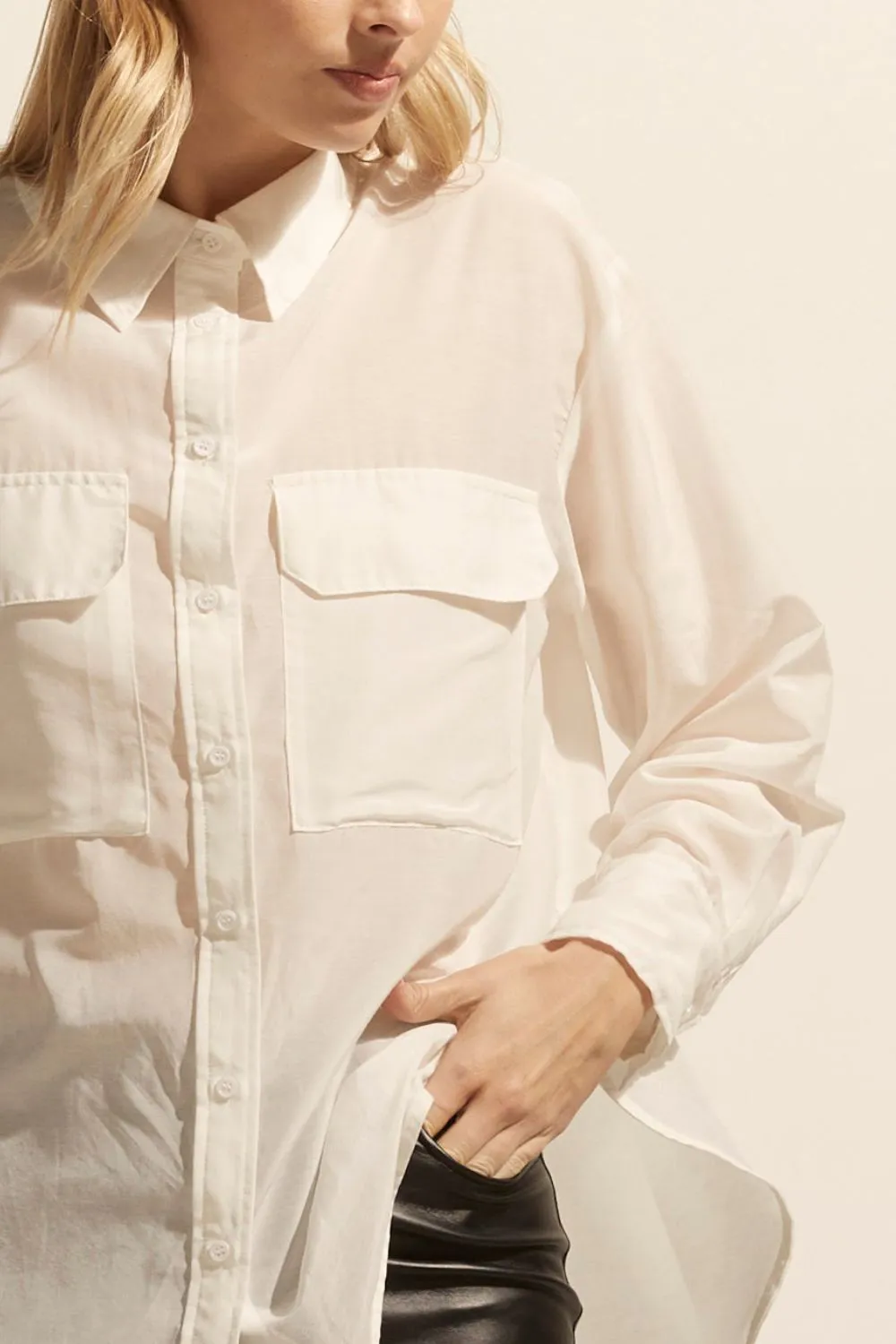 abroad top - cream
