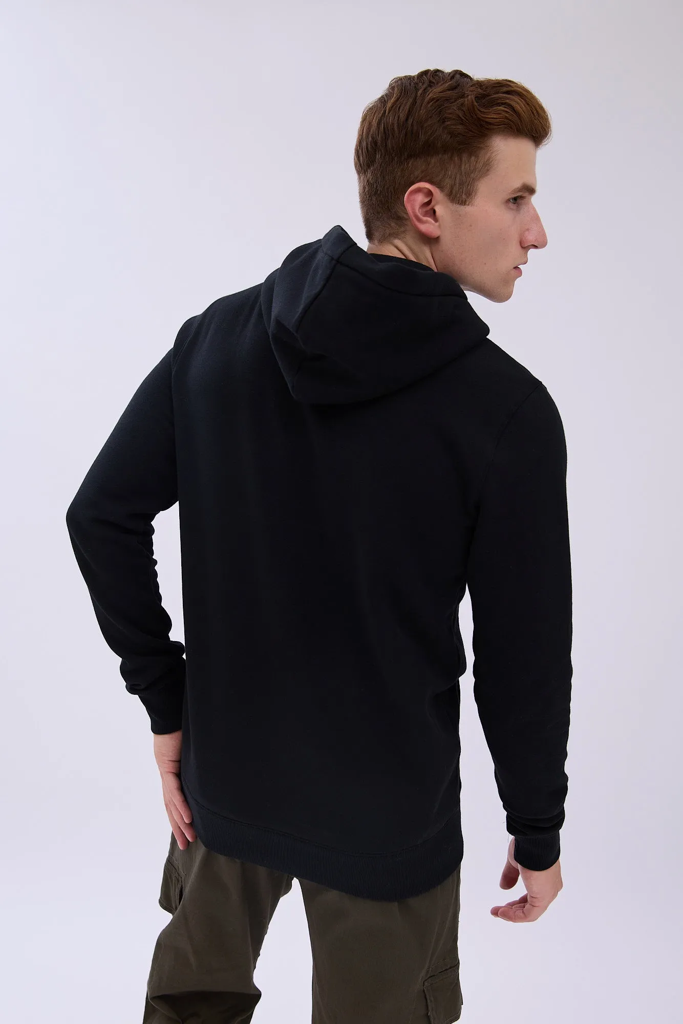 AERO New York Flocked Graphic Hoodie