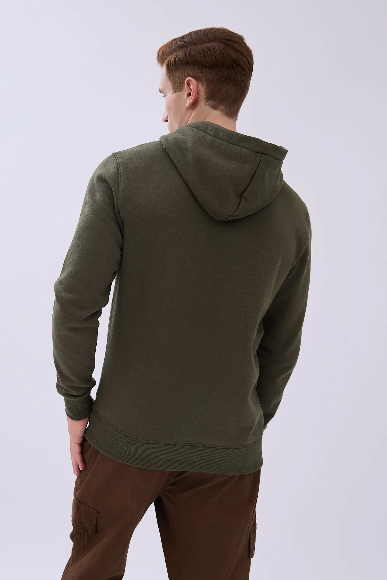 AERO New York Flocked Graphic Hoodie