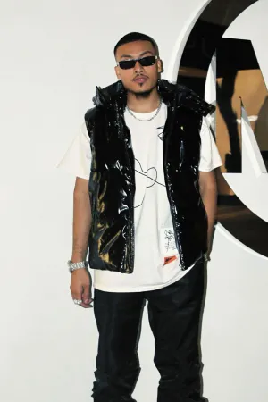 Almost There Hooded Puffer Vest - Black