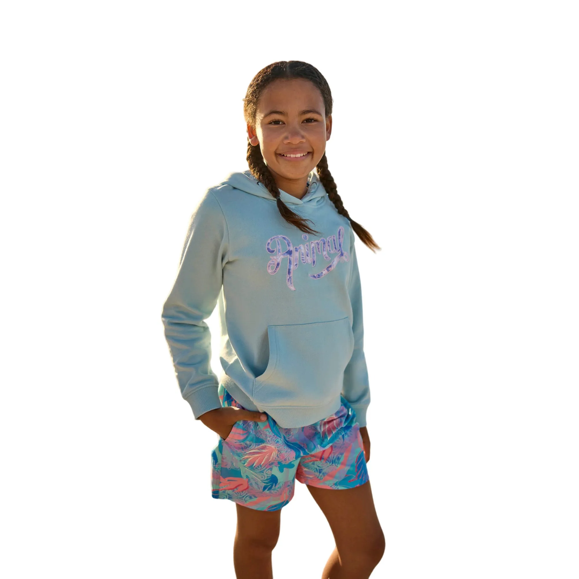 Animal Childrens/Kids Ellen Script Organic Hoodie