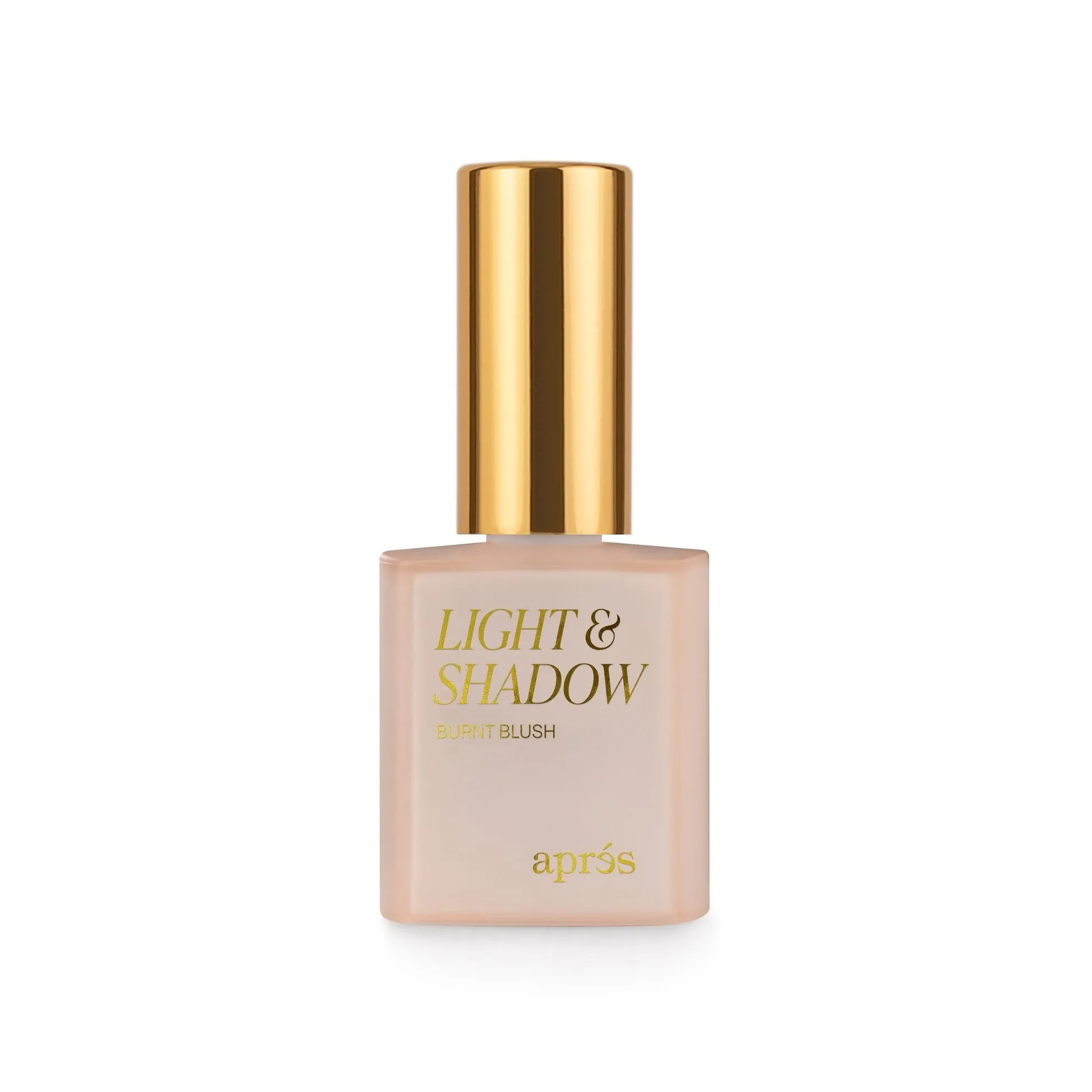 Apres - light & shadow gel polish - burnt blush