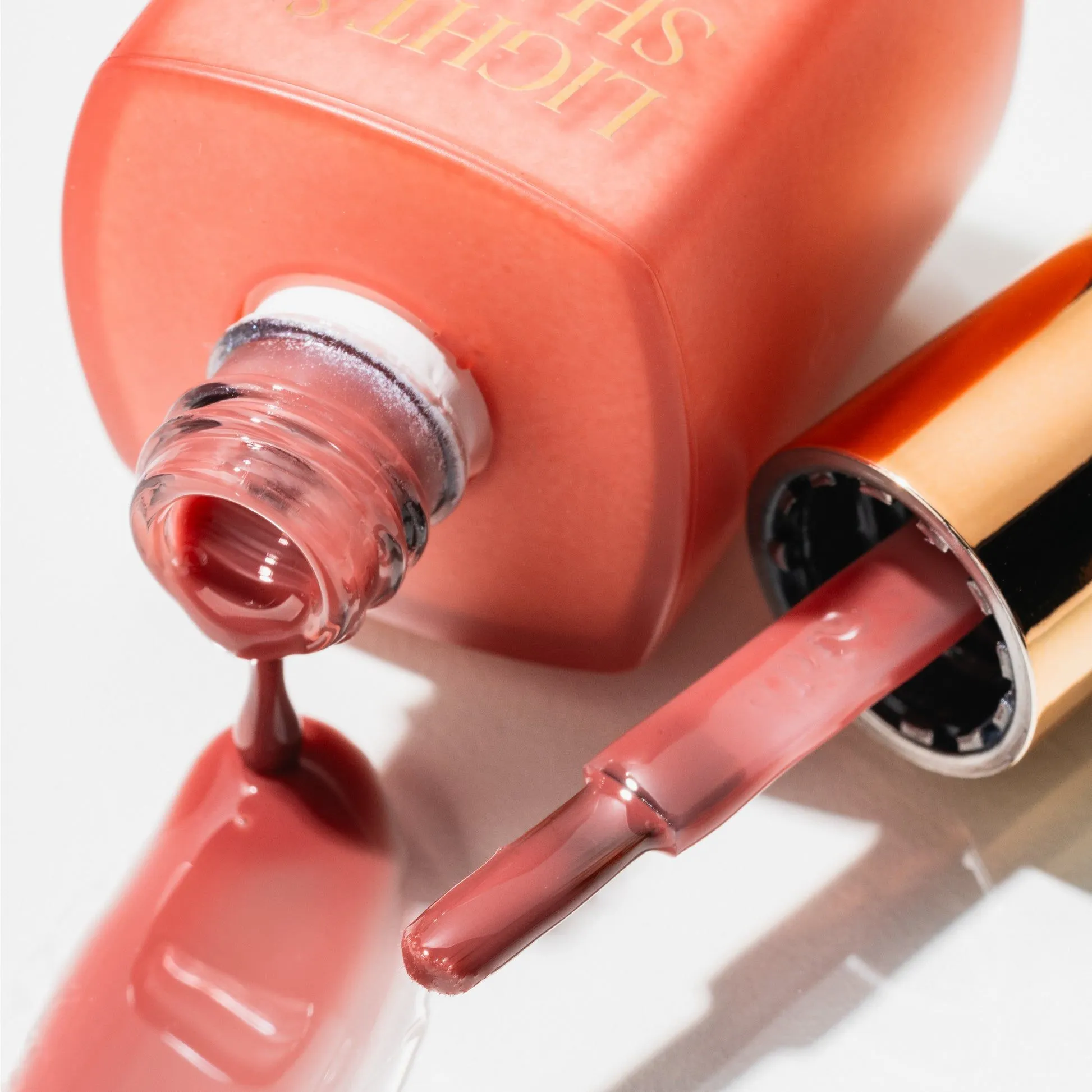 Apres - light & shadow gel polish - burnt blush