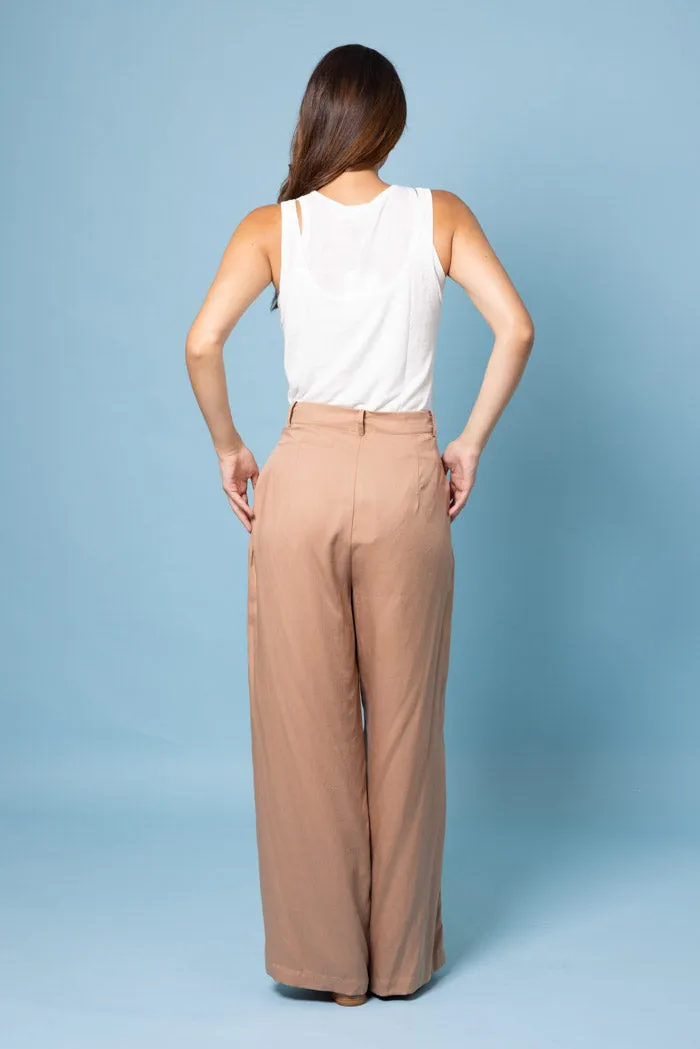 Astrid Tailored Pant Toffee