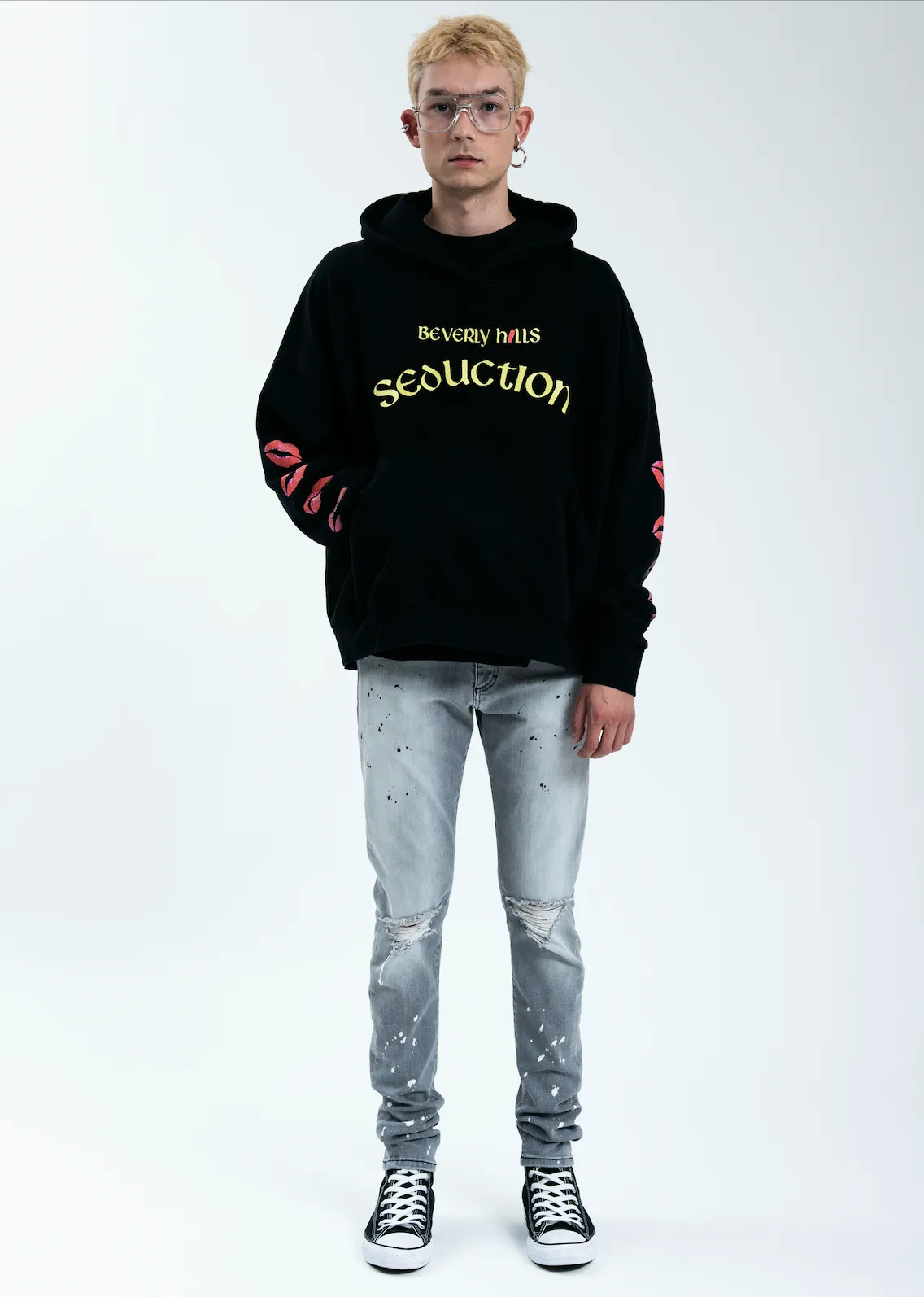 Black Beverly Hills Hoodie