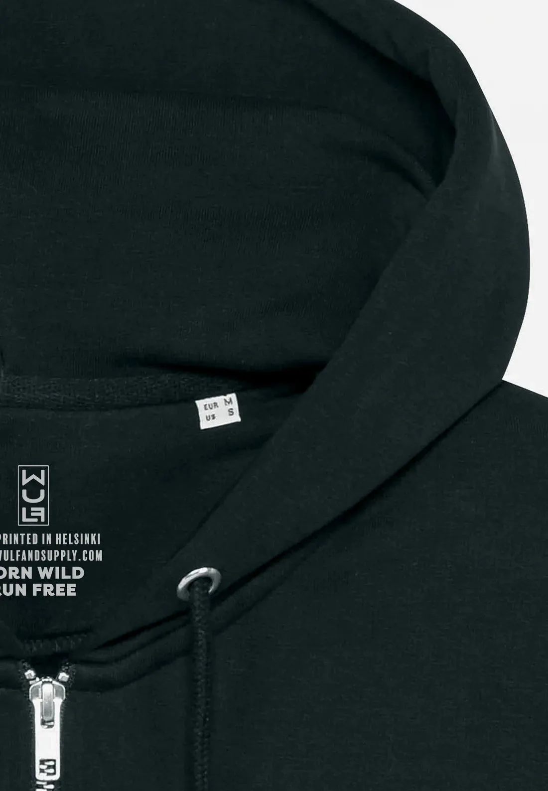 Black Rose Wulf Hoodie Black