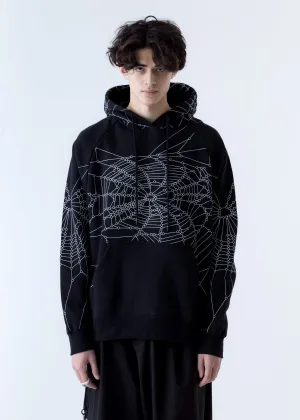 Black Spider Wed Racing Hoodie