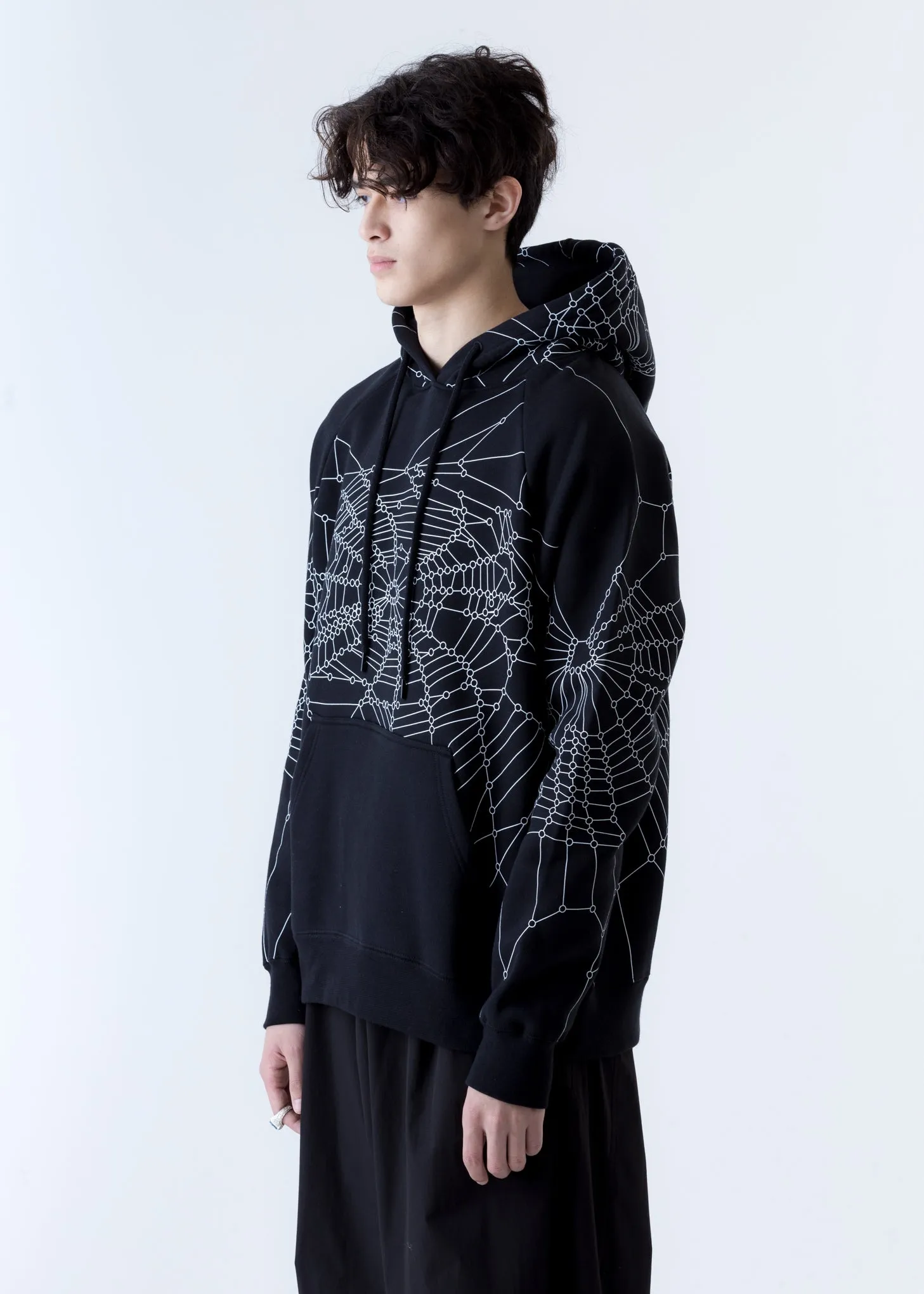 Black Spider Wed Racing Hoodie