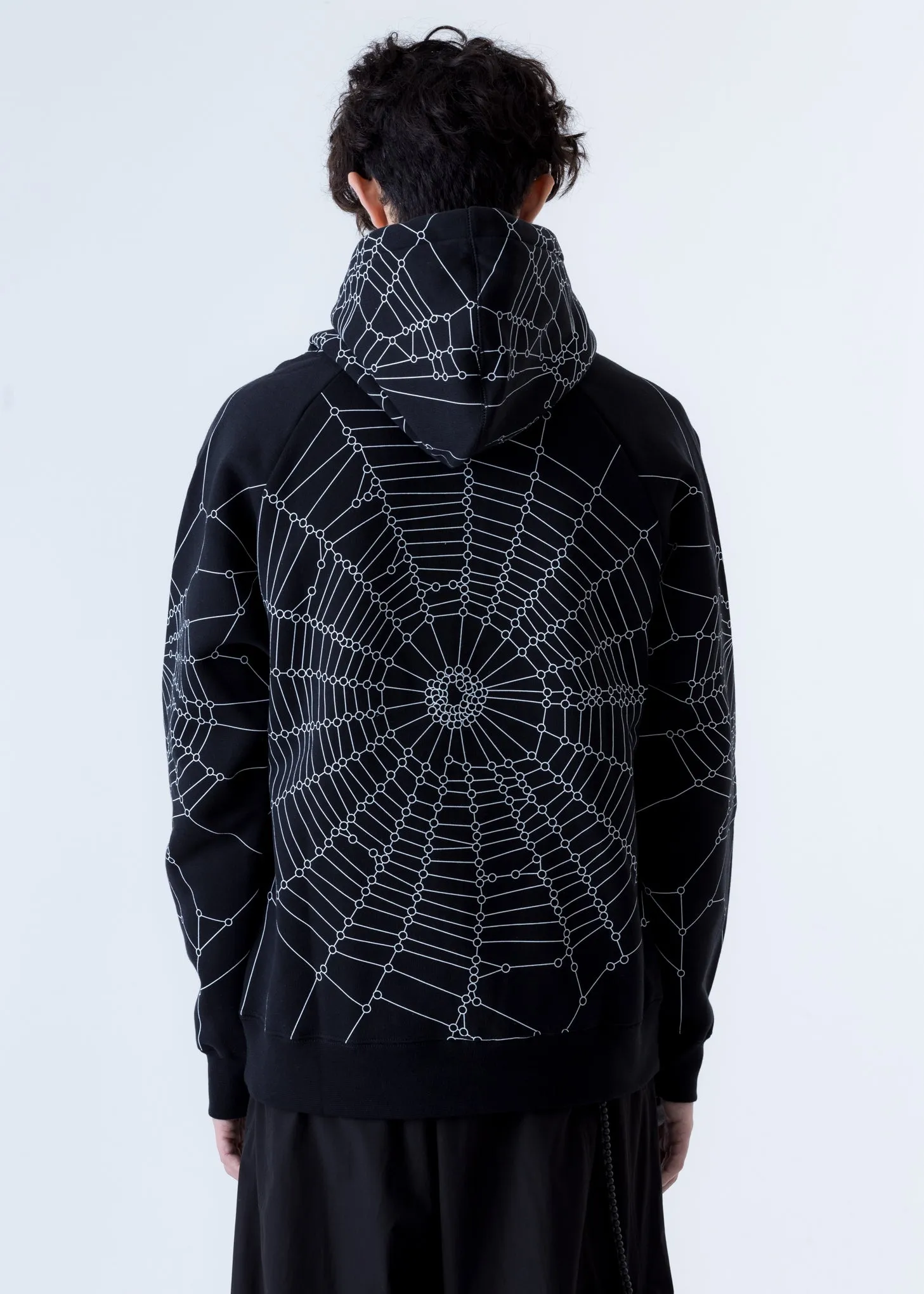 Black Spider Wed Racing Hoodie
