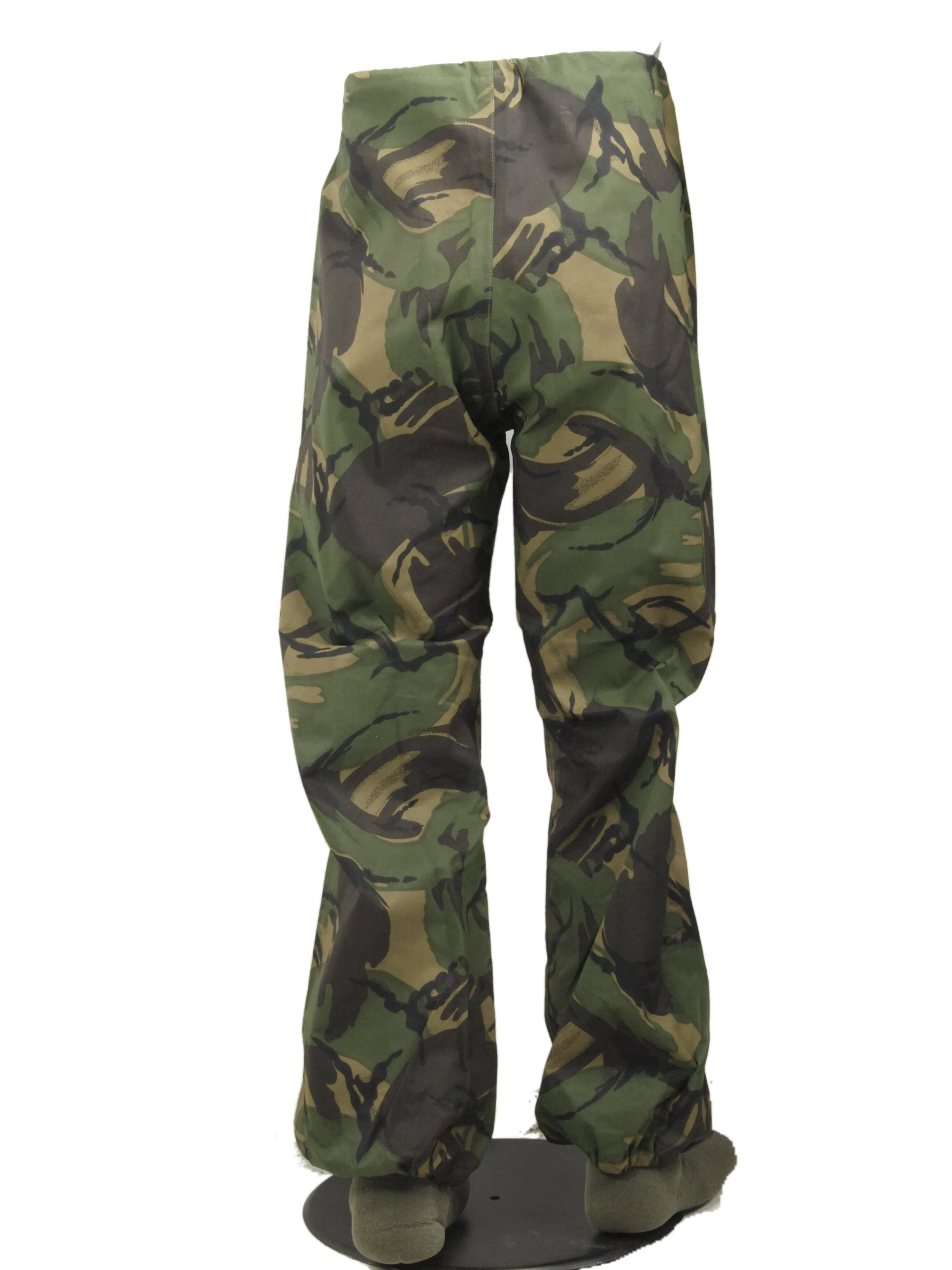 British Army Gore-Tex Trousers - Woodland DPM - elasticated ankle - Grade 1