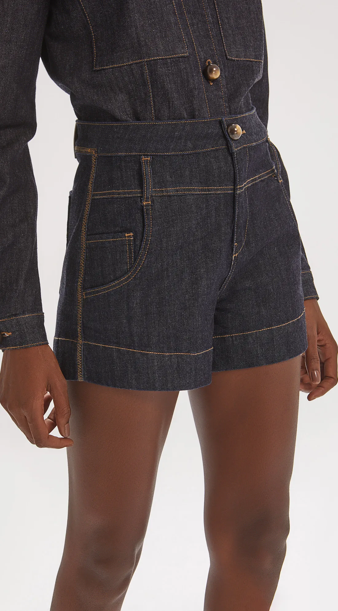 BUTTON FRONT DENIM JACKET