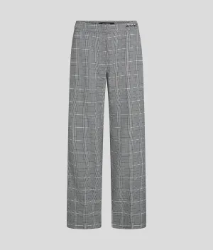 CHECK PANTS
