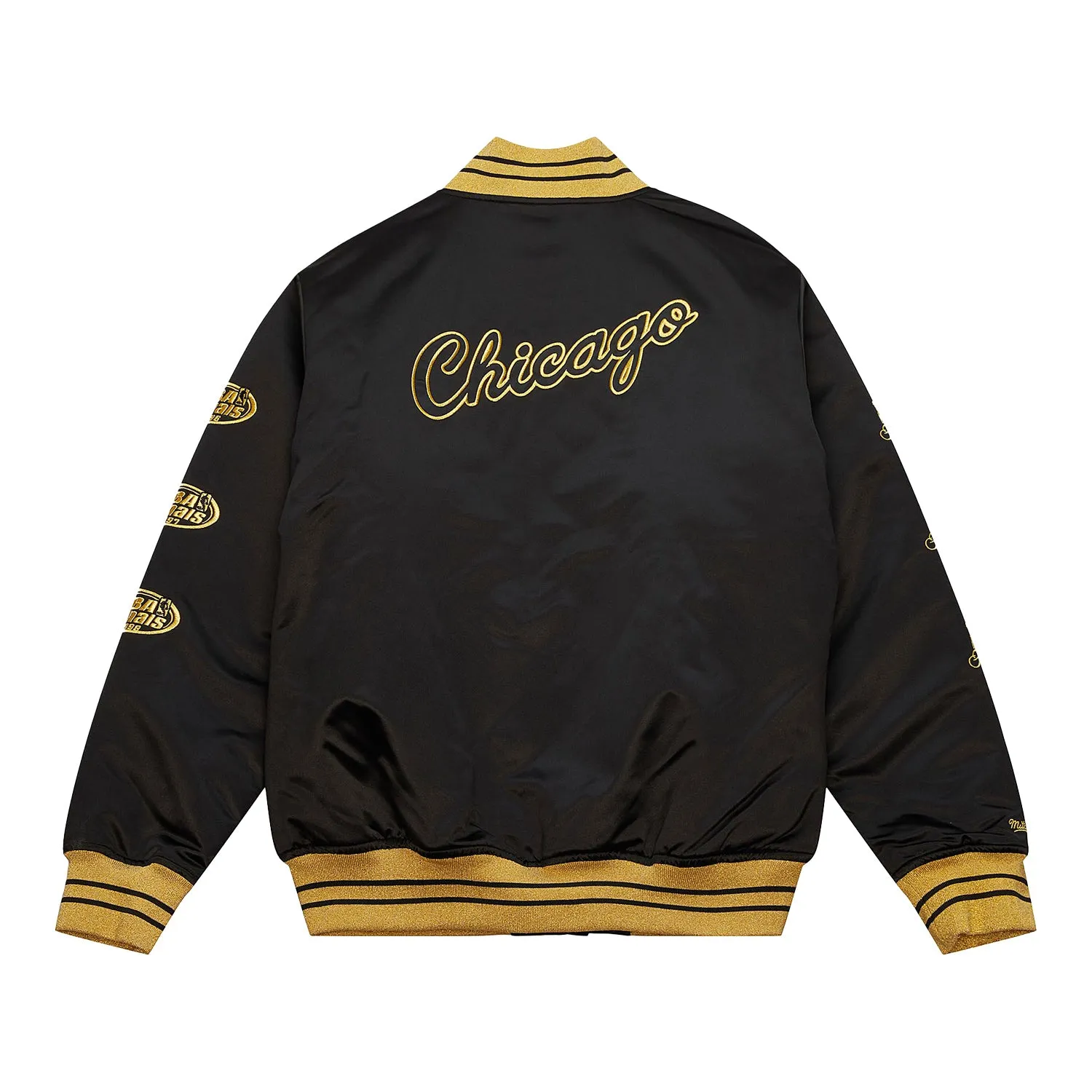 Chicago Bulls Mitchell & Ness MVP Satin Jacket