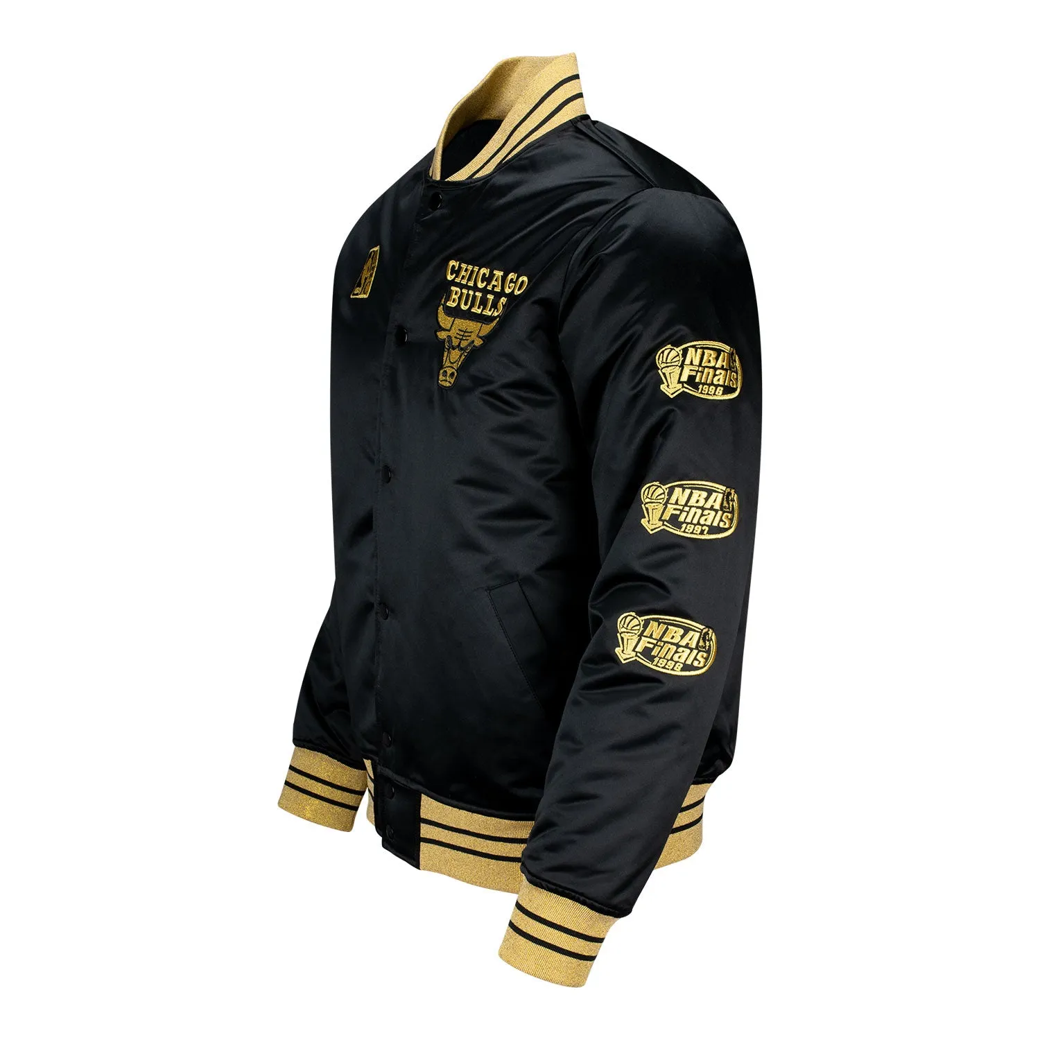 Chicago Bulls Mitchell & Ness MVP Satin Jacket