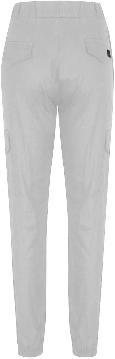 Cotton Men's Utility Jogger Pants Cargo Pockets Elastic Waist Stretch Activewear Casual Training Outdoor Stylish
