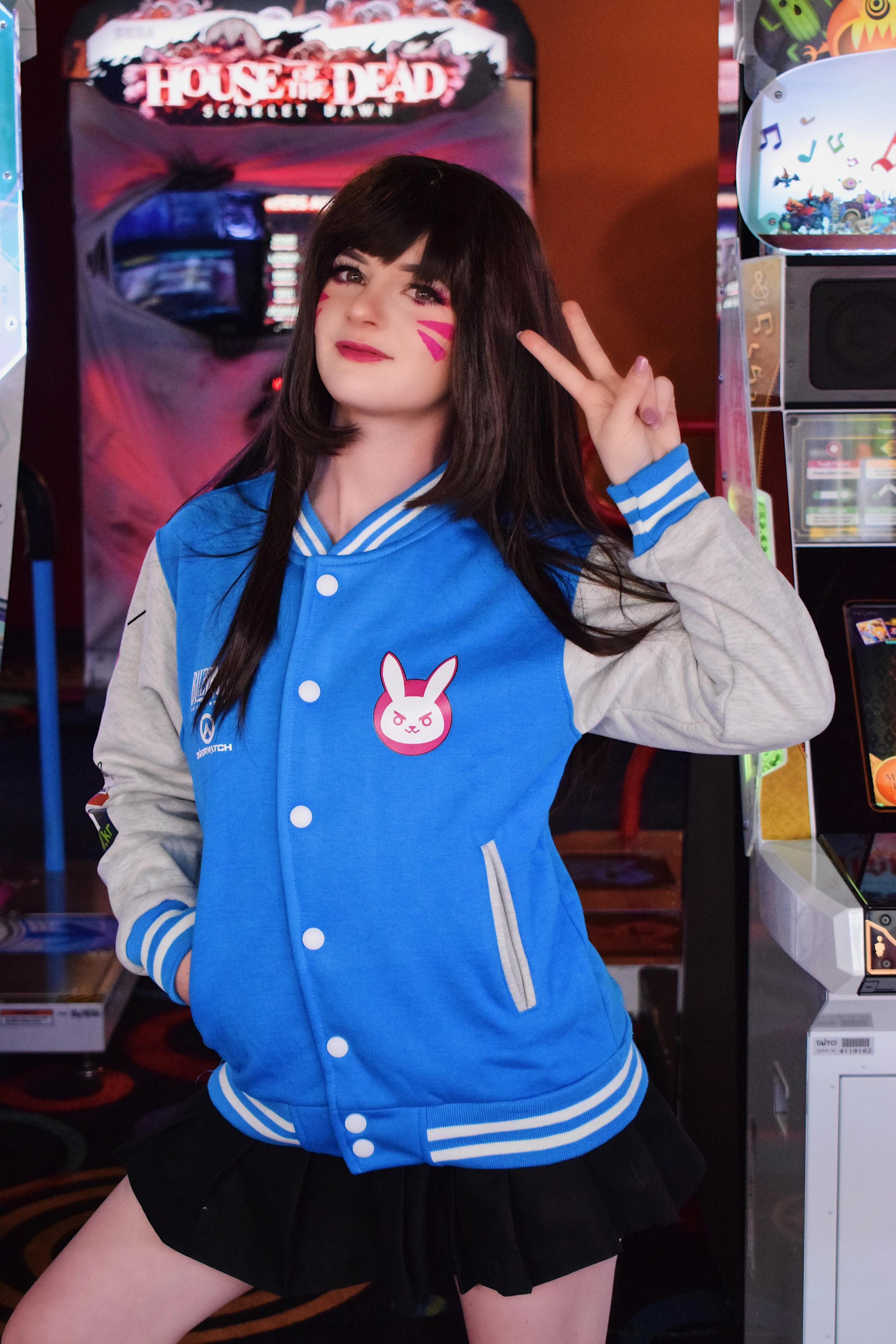 DAZCOS US Size Blue Baseball Letterman Jackets with Pockets