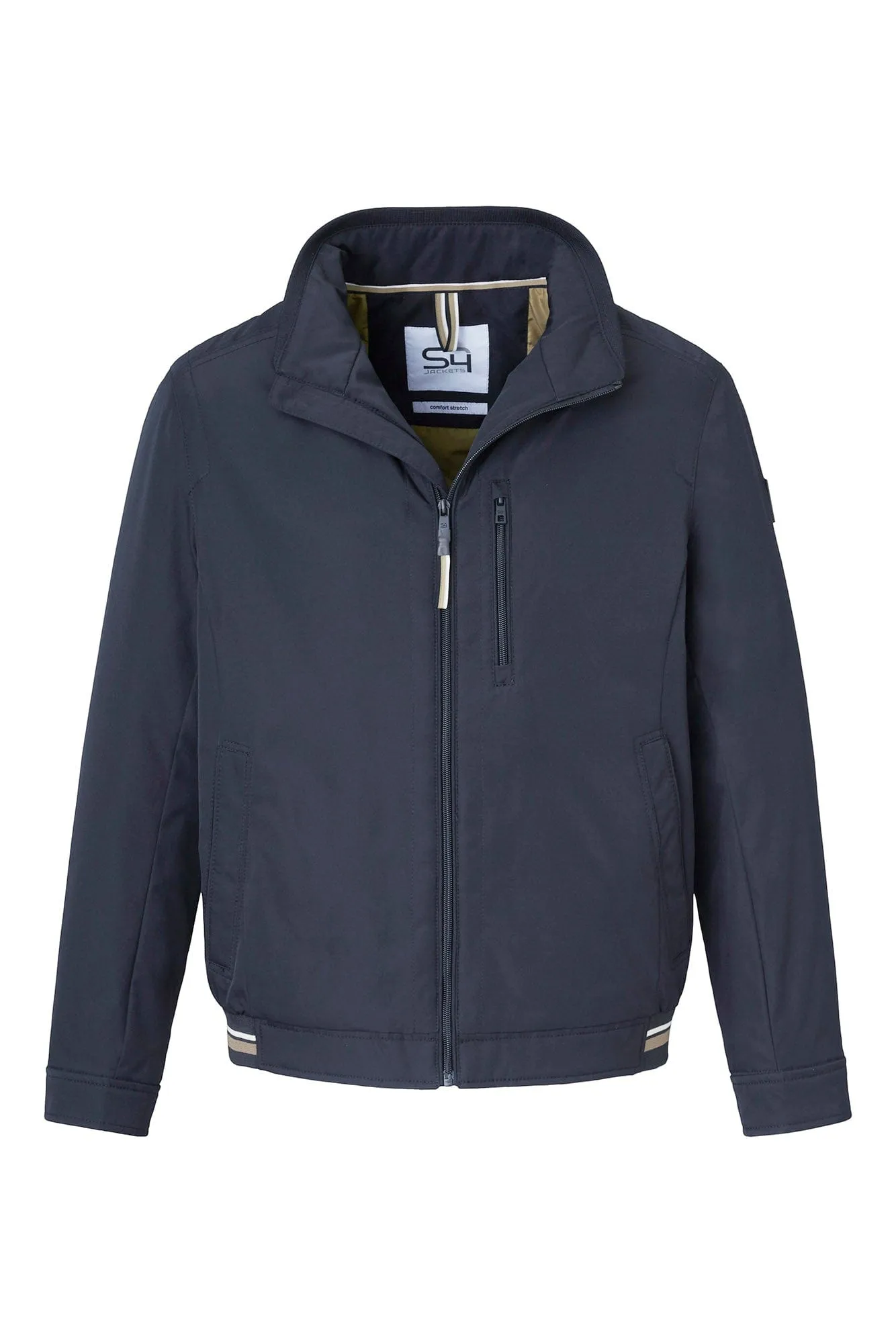 Duncan Water Repellent Harrington Jacket - Navy