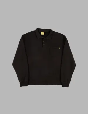 Duvin - Core Polo Fleece Black