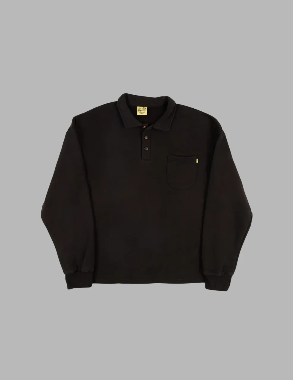 Duvin - Core Polo Fleece Black