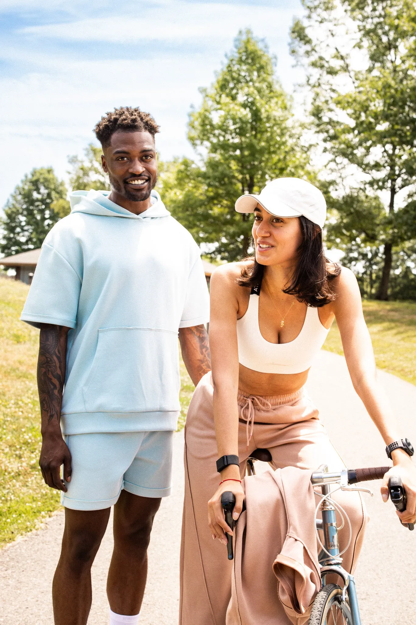 [EASYLUXE] Freestyle Hoodie - Sky