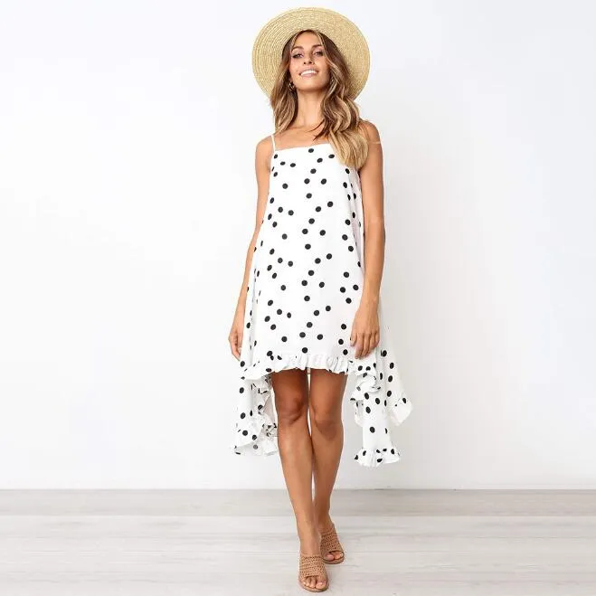 Elegant bohemian summer dress