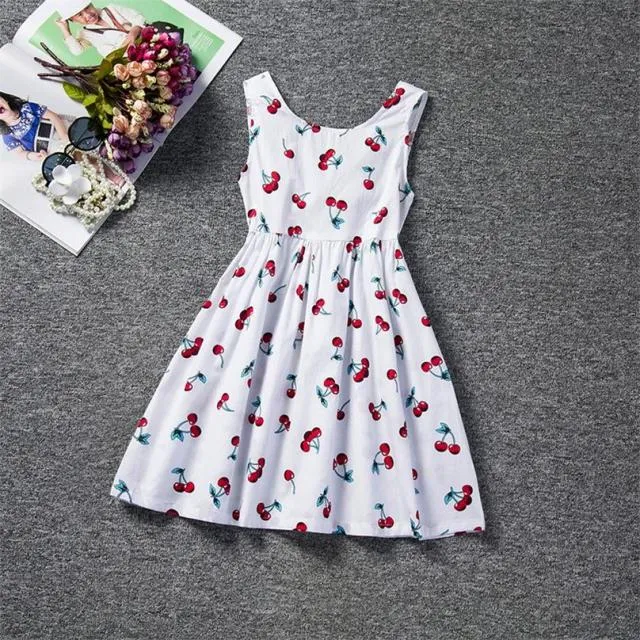 Elegant Floral Long Sleeve Princess Tulle Dress