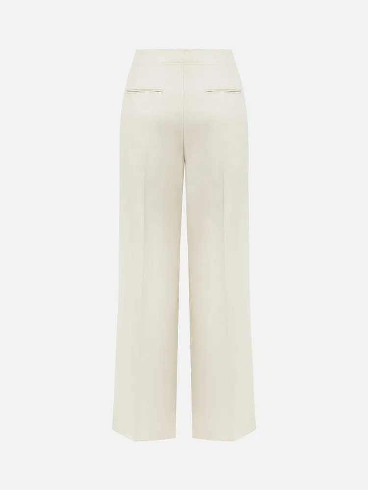 EP YAYING Wide-Leg Suit Pants