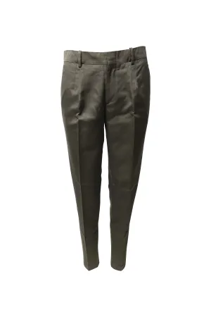 Gucci Tapered Trousers in Green Cotton