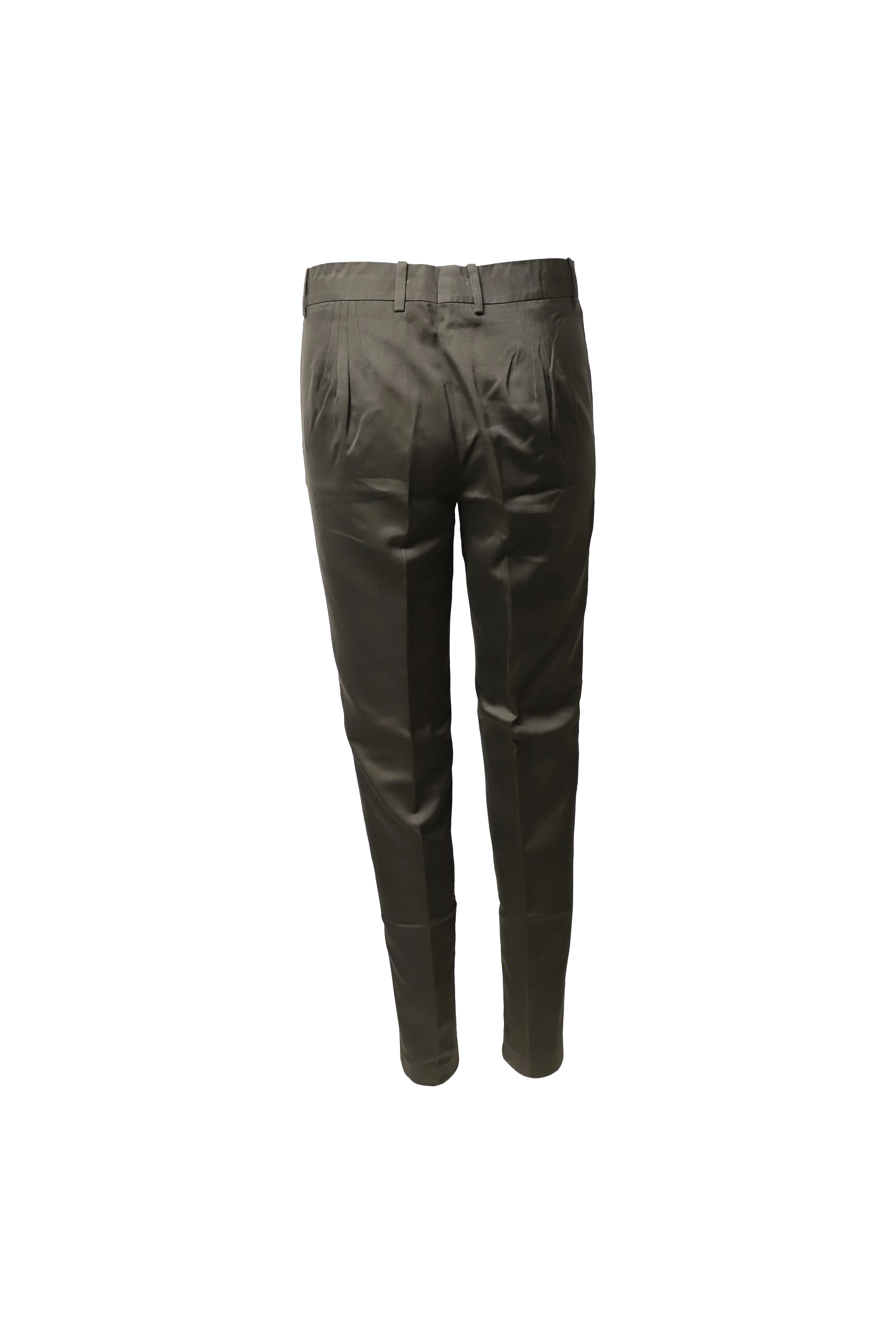 Gucci Tapered Trousers in Green Cotton