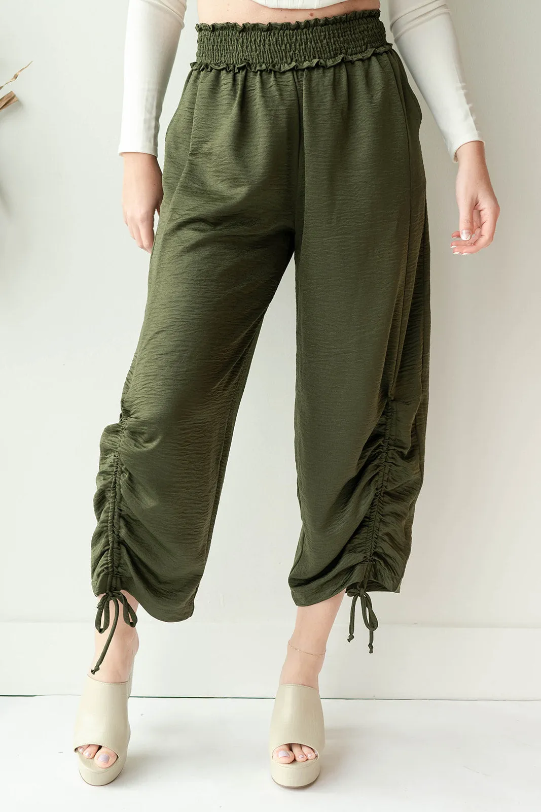 gwen satin pants