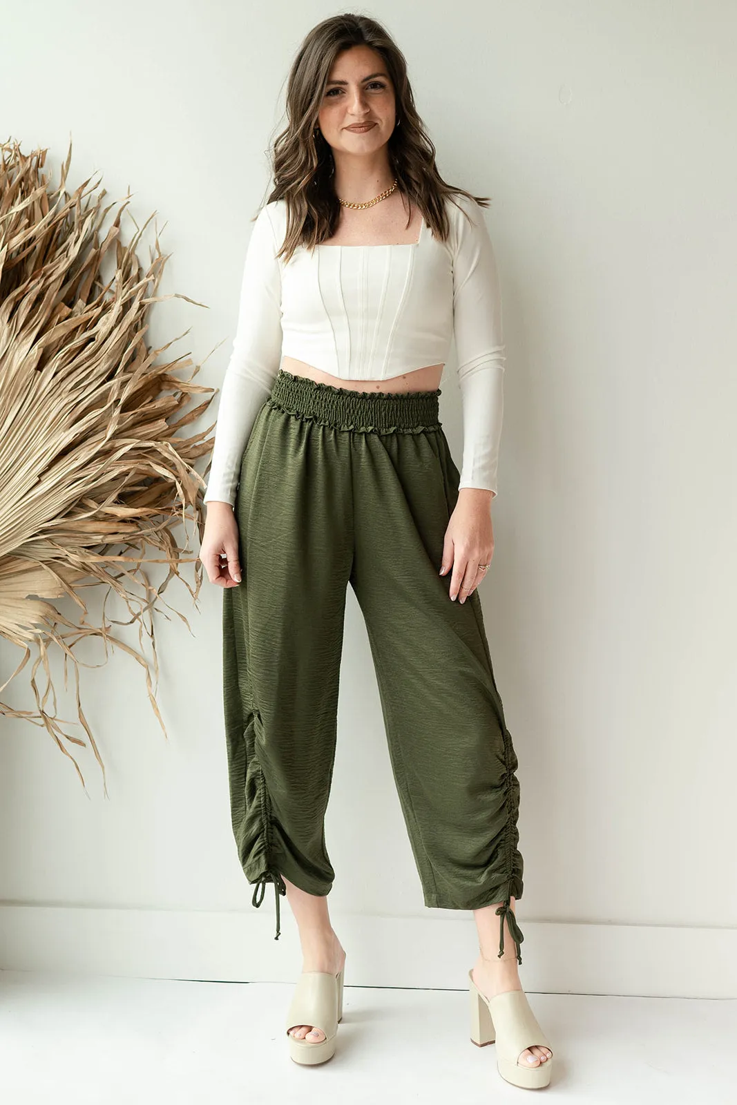 gwen satin pants