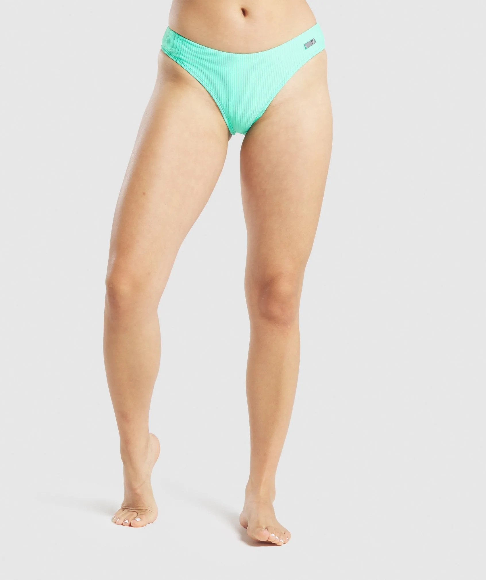 Gymshark Essence Bikini Bottoms - Light Green