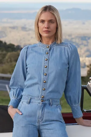 Hanker Top Zoe Kratzmann Light Washed Denim
