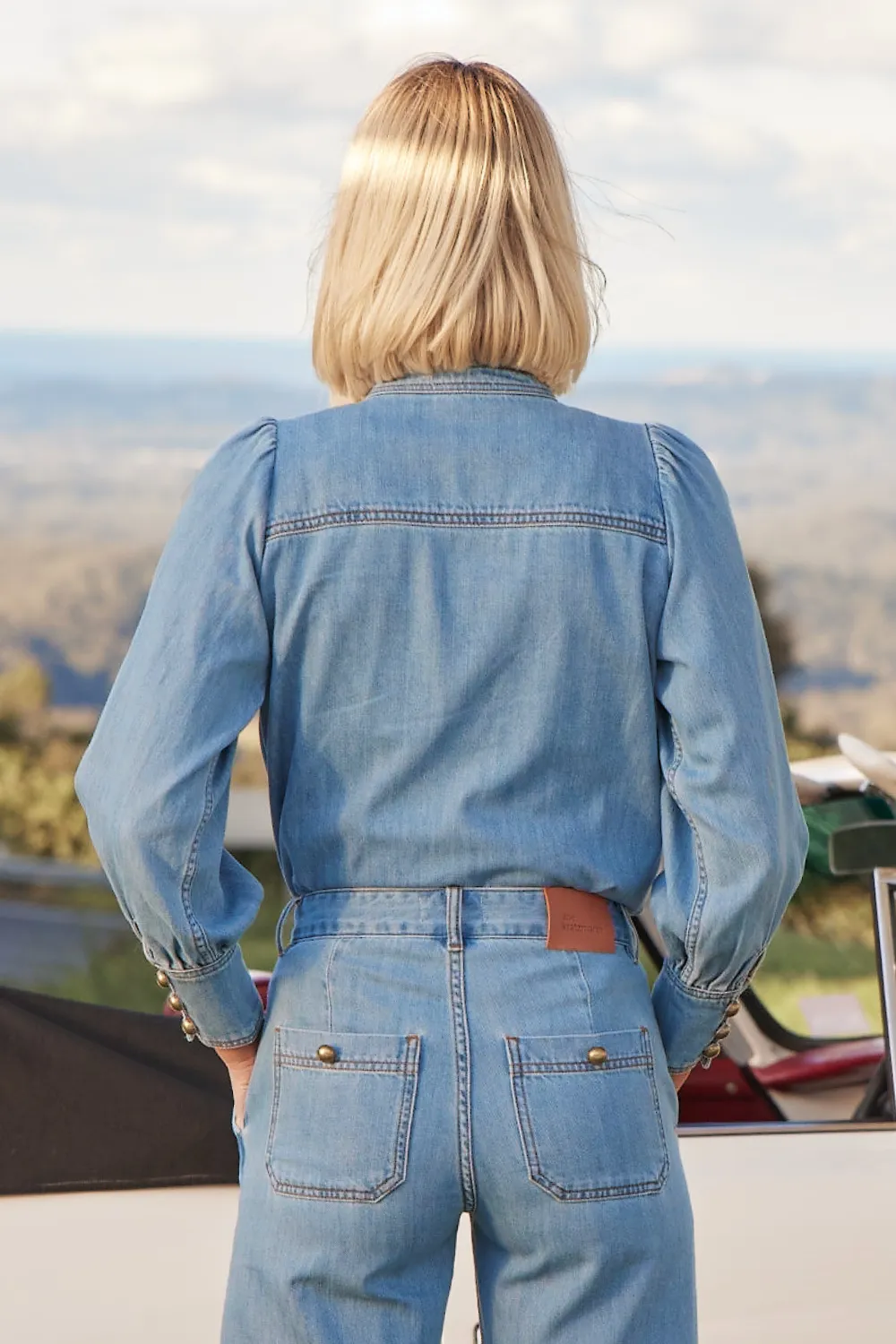 Hanker Top Zoe Kratzmann Light Washed Denim