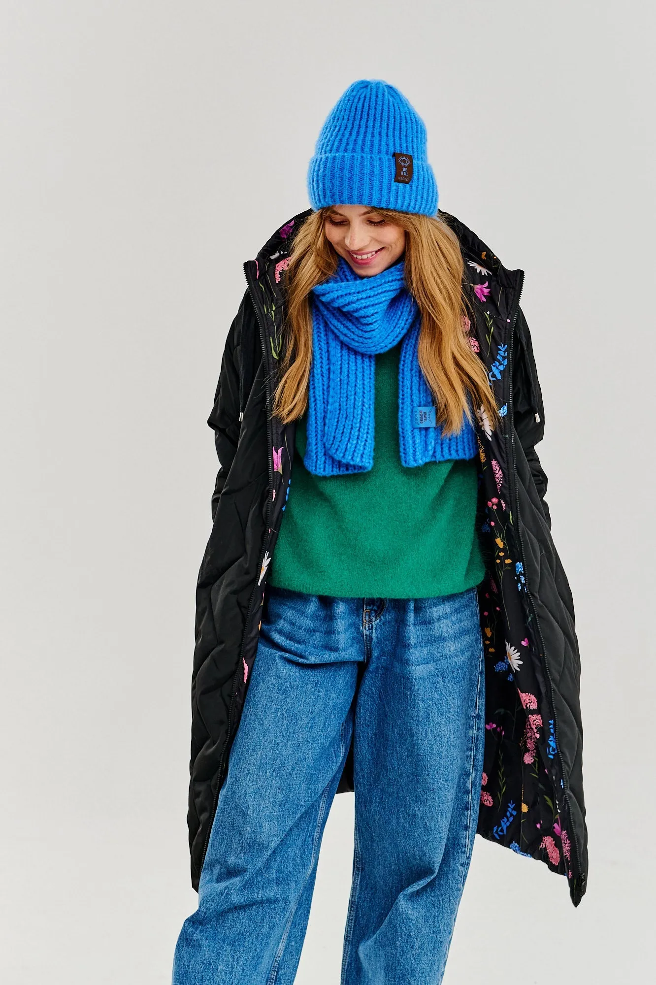 Herbarium double-sided winter coat