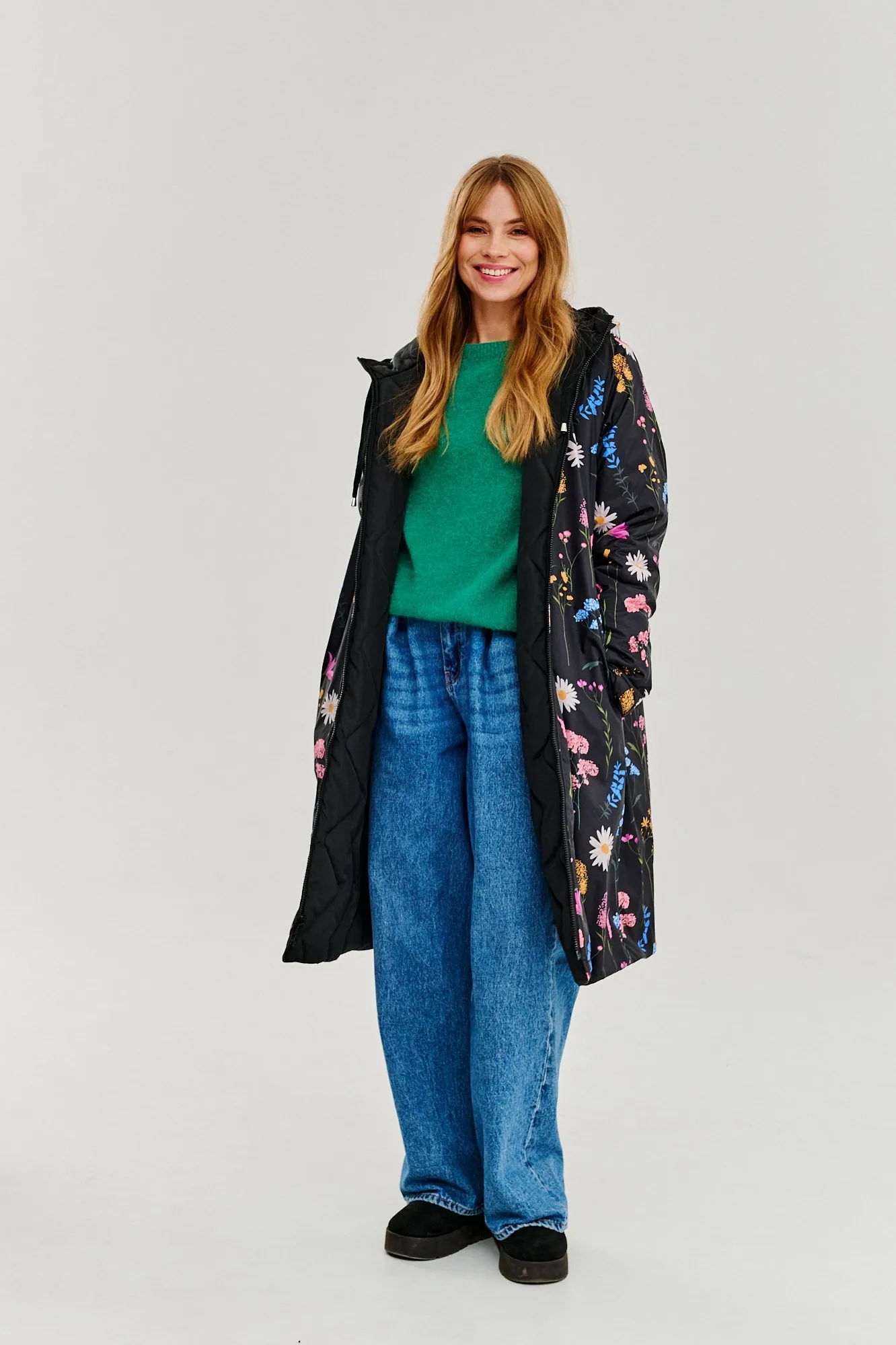 Herbarium double-sided winter coat