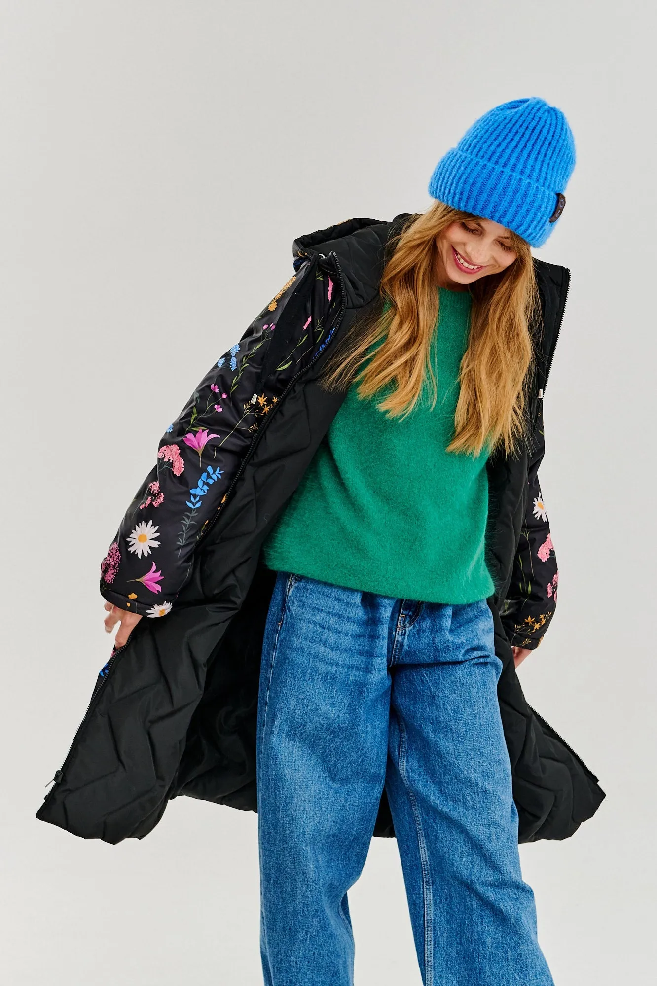Herbarium double-sided winter coat