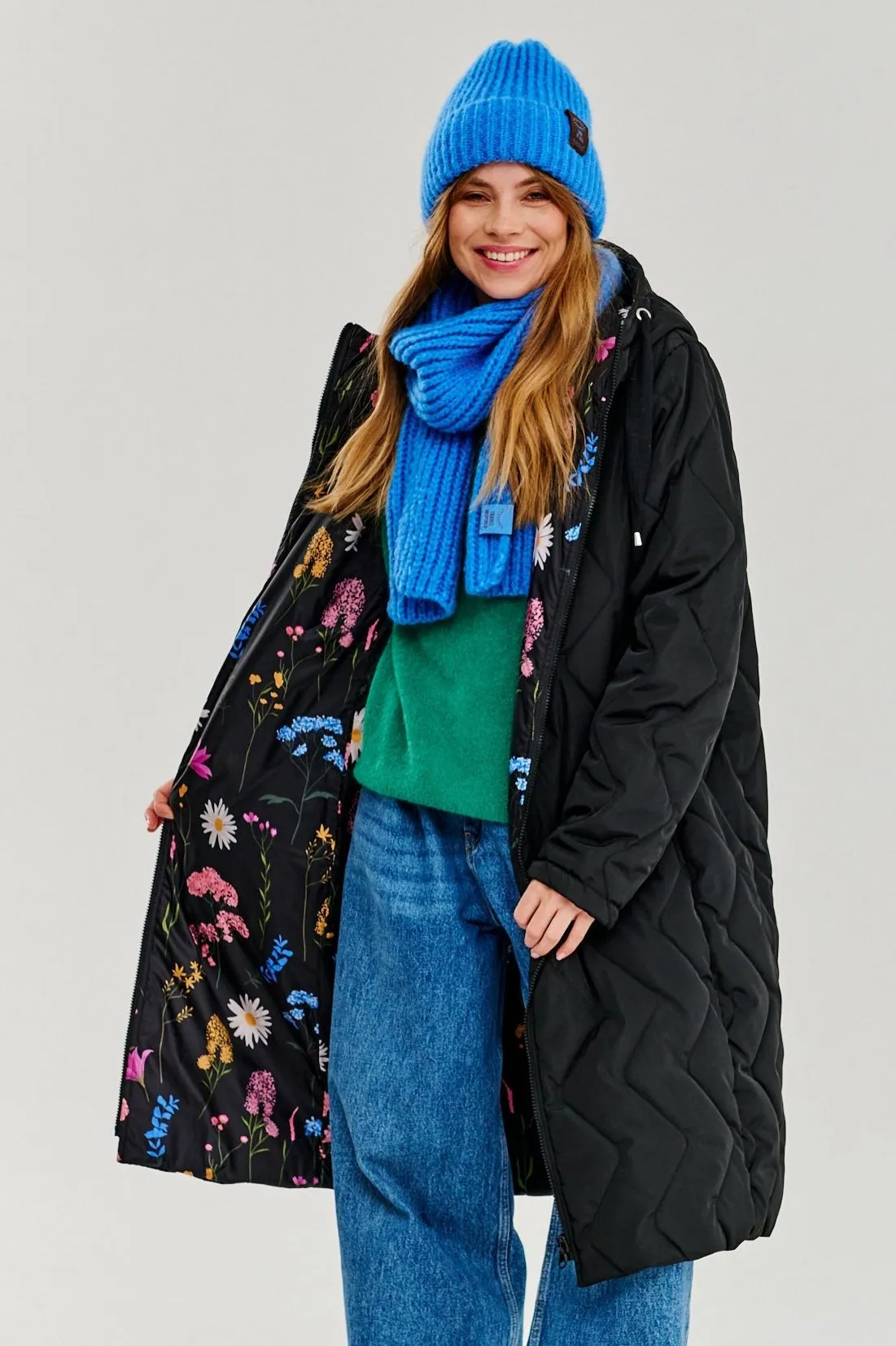 Herbarium double-sided winter coat