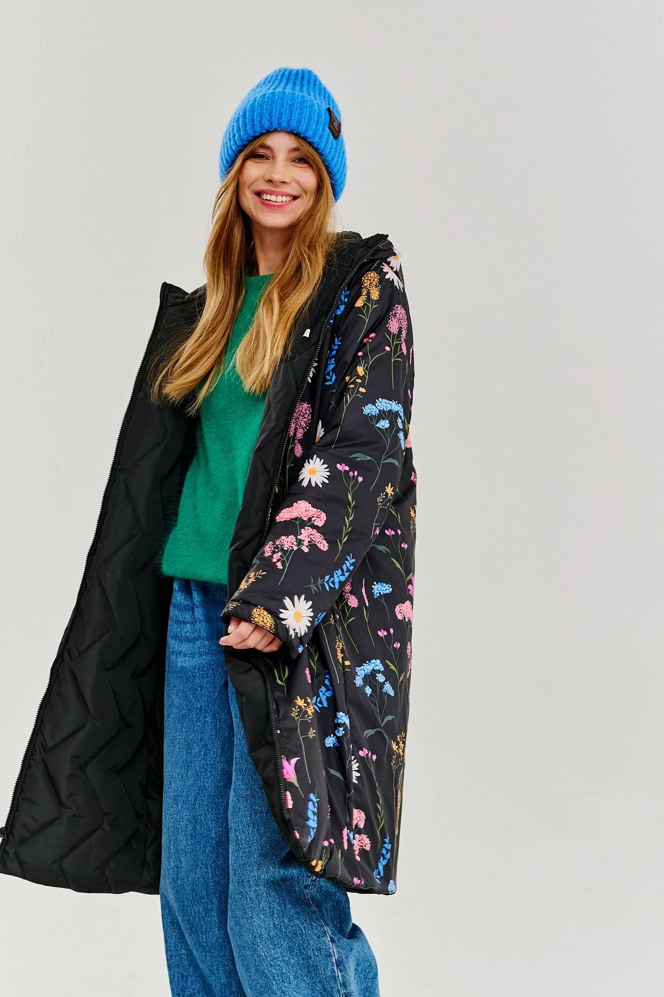 Herbarium double-sided winter coat
