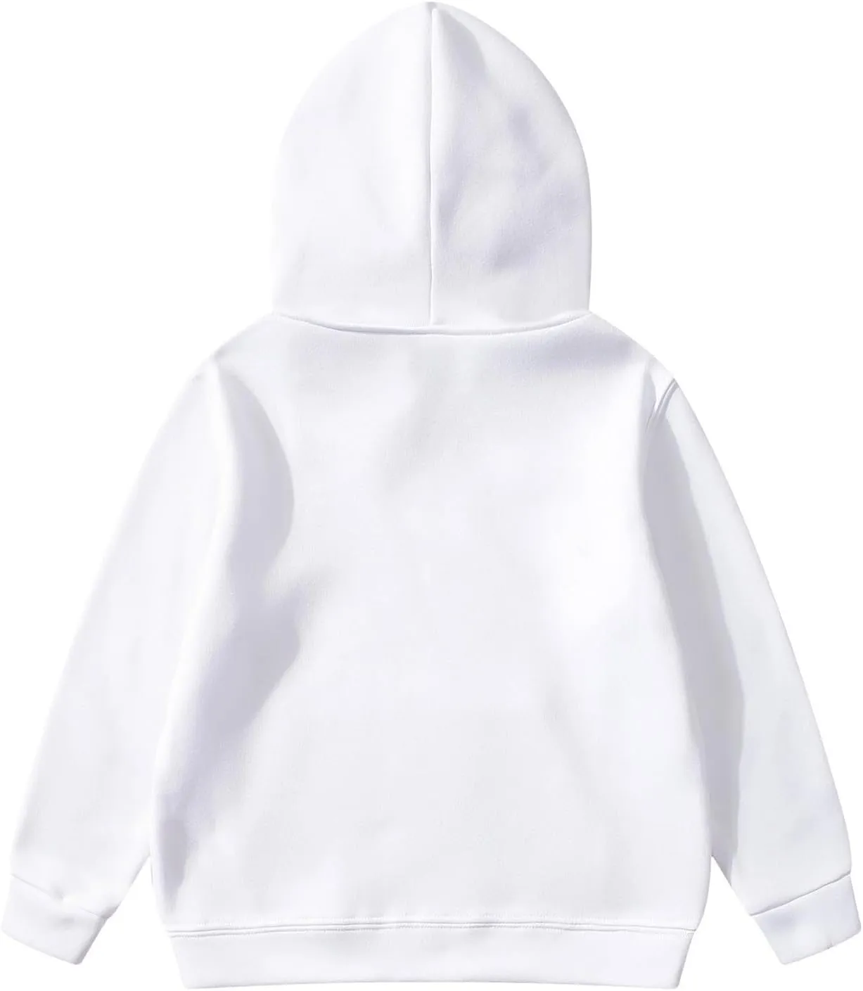 High Land Cow Girls Oversized Hoodie Shirts Dressy Casual Gradient Cute Hooded Pullover Tops Loose Kid Preppy Clothes
