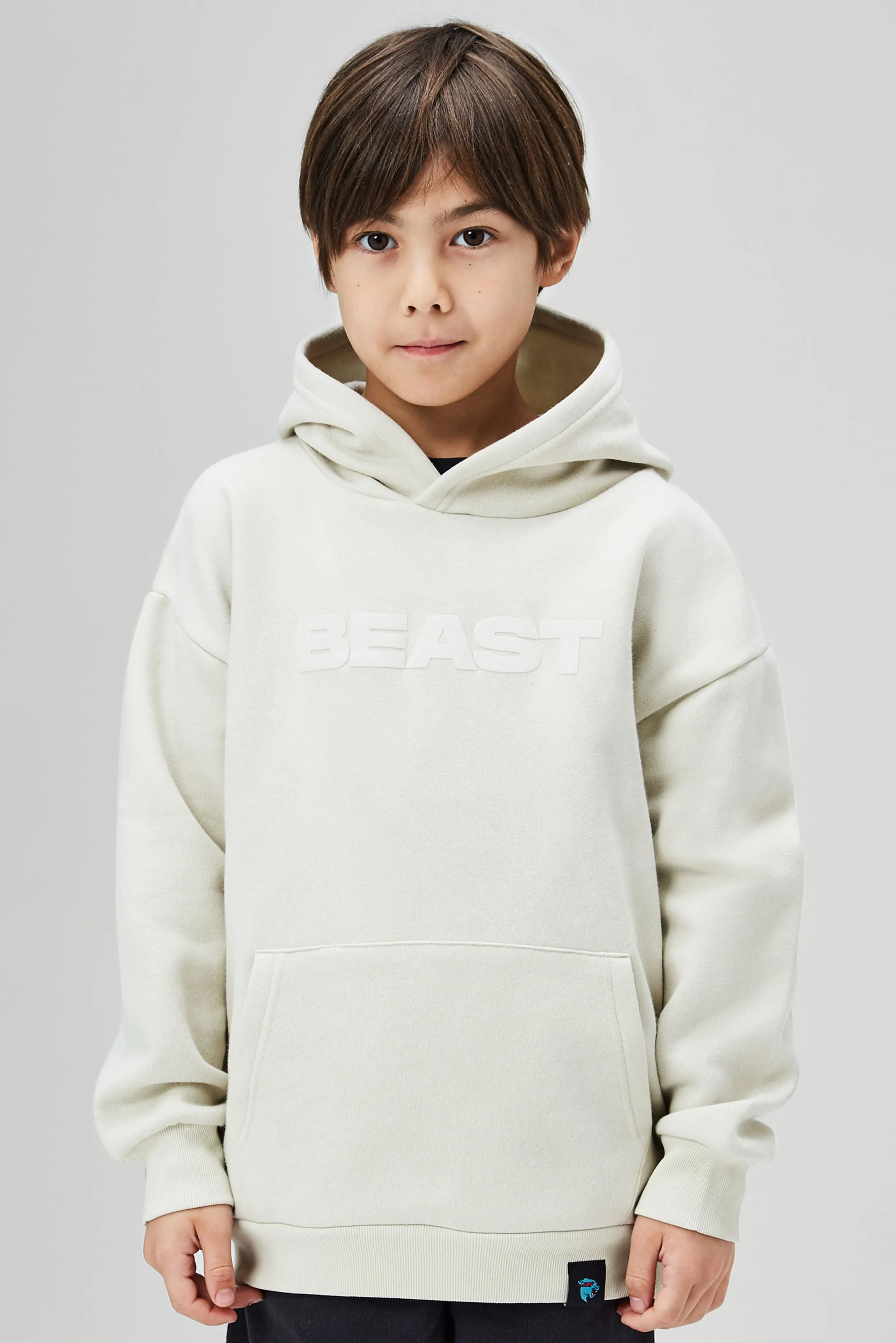KIDS ORIGINALS HOODIE - SAND