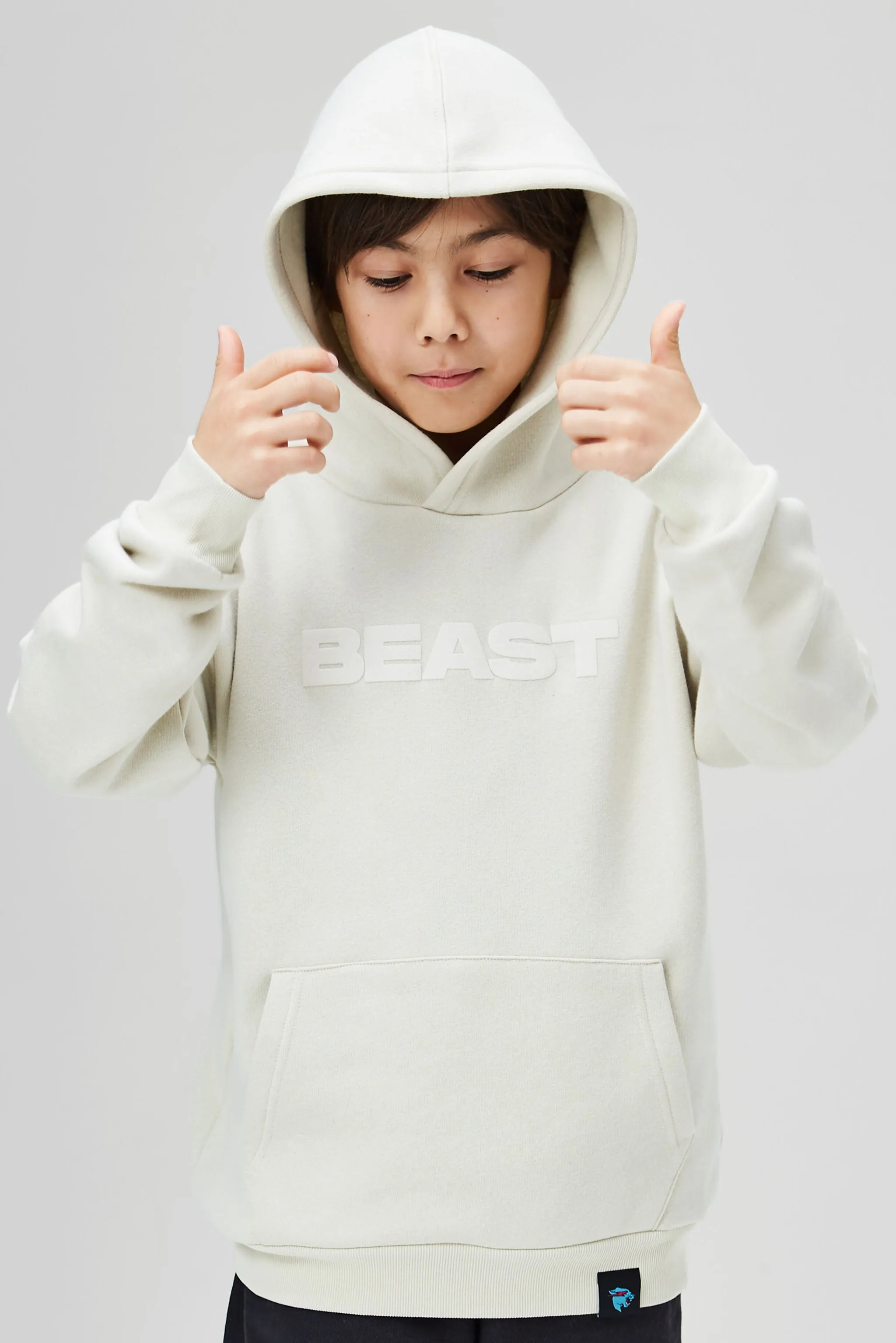 KIDS ORIGINALS HOODIE - SAND