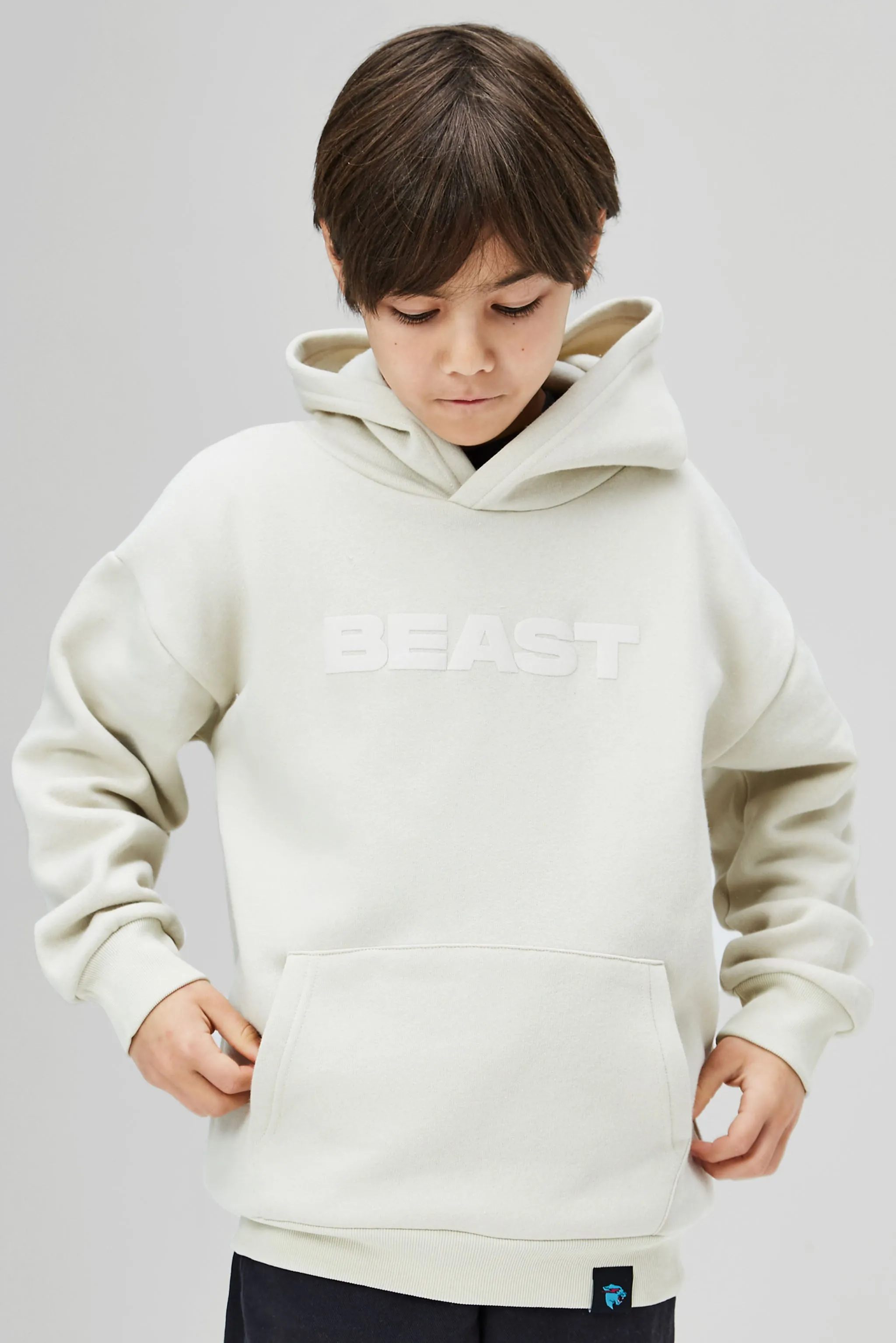 KIDS ORIGINALS HOODIE - SAND