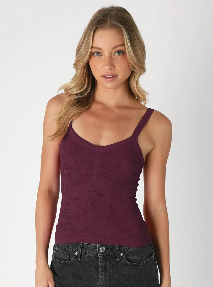 Lace V Neck Top
