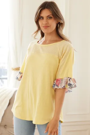 Lemon Flutter Tee
