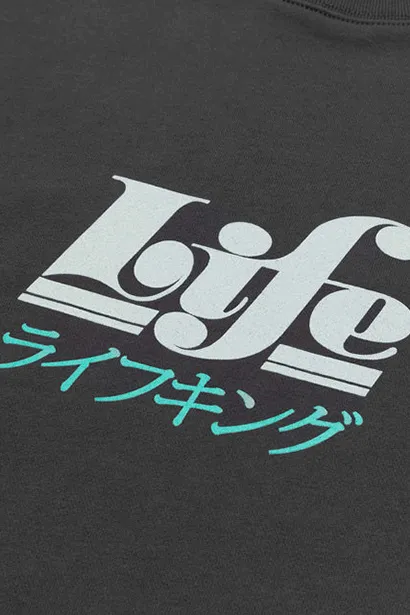 Life Sweatshirt - Charcoal