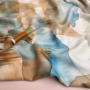 Light & Lush - Coastal Canvas Viscose Twill Fabric