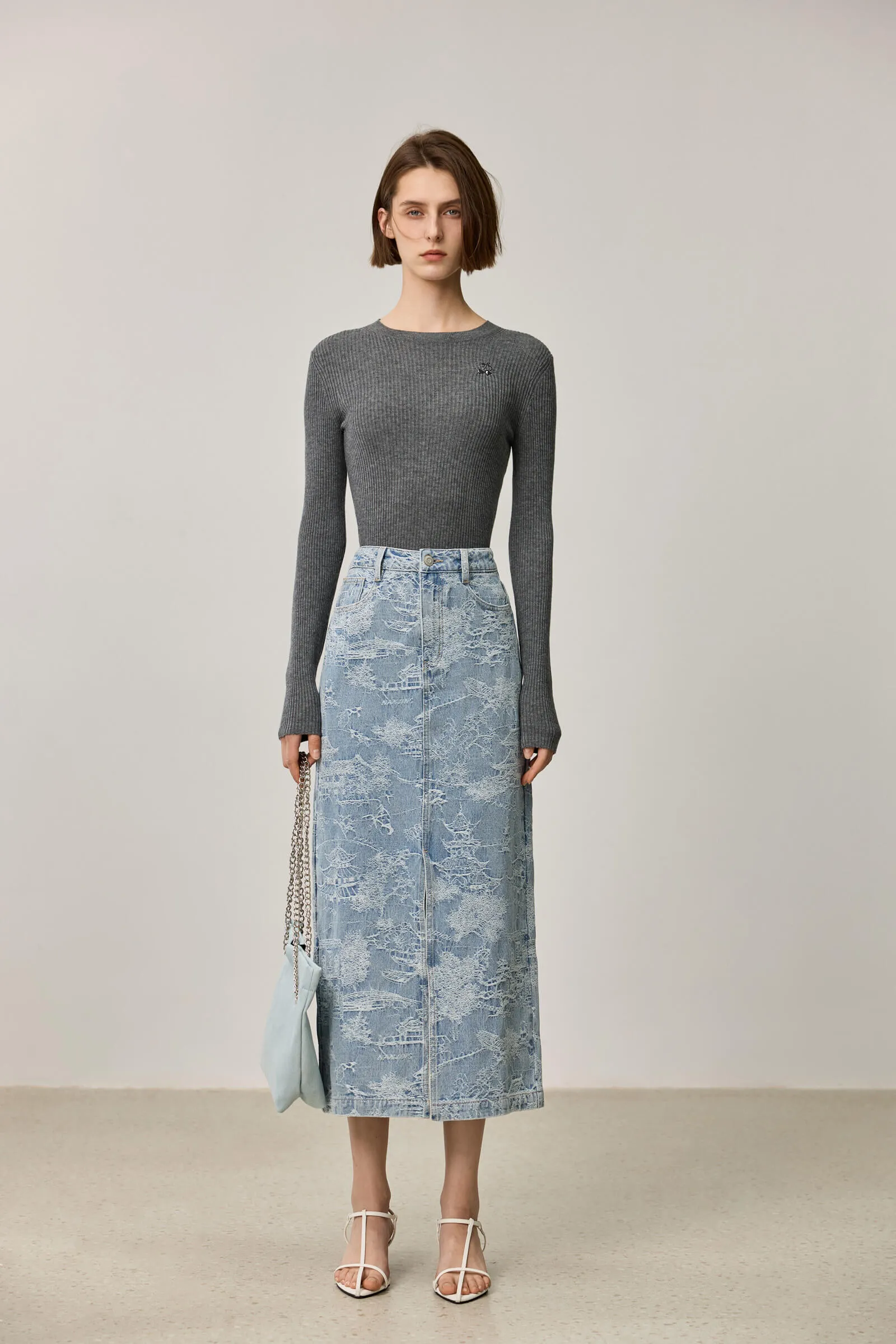 LILY Merino Wool Knit Sweater