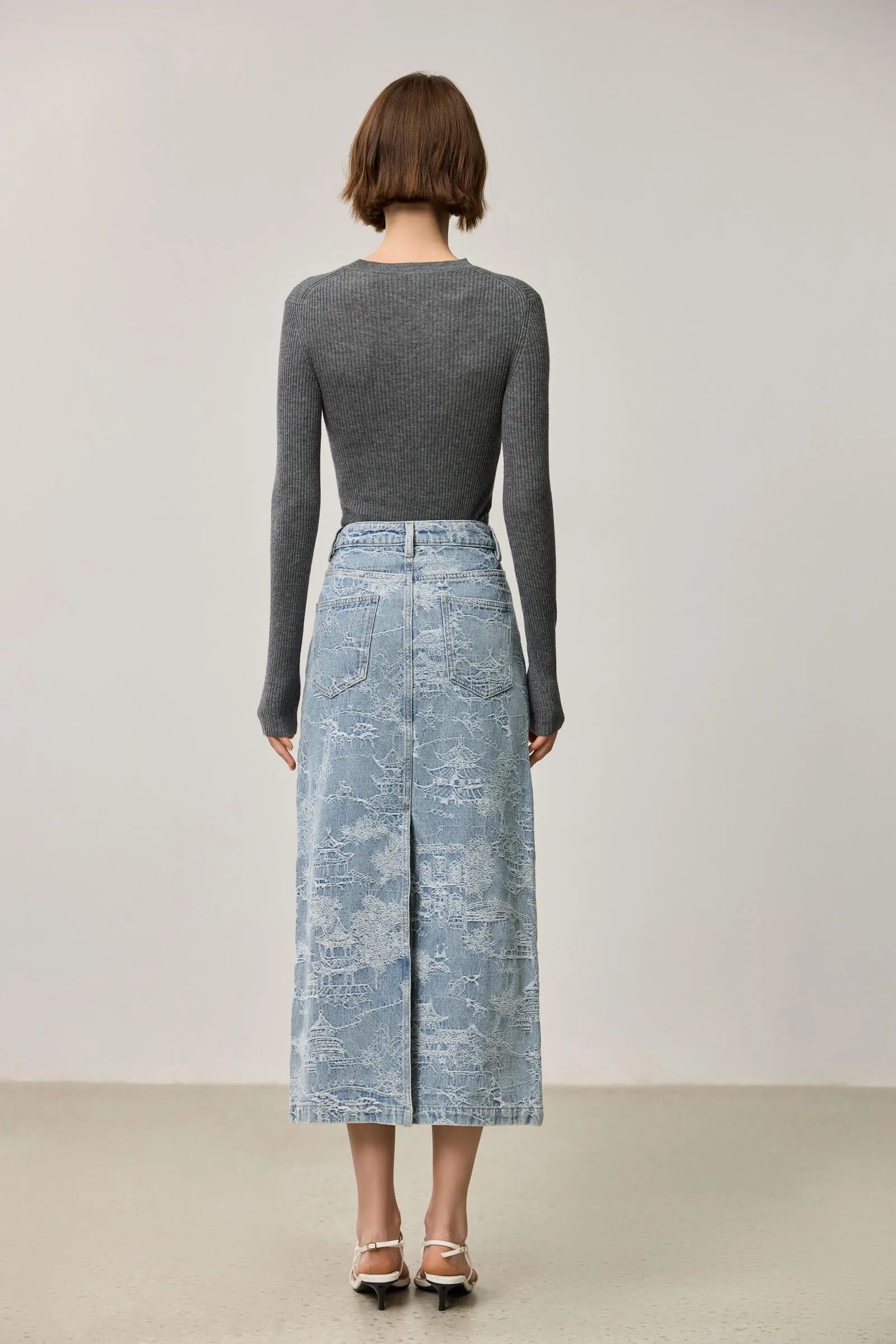 LILY Merino Wool Knit Sweater